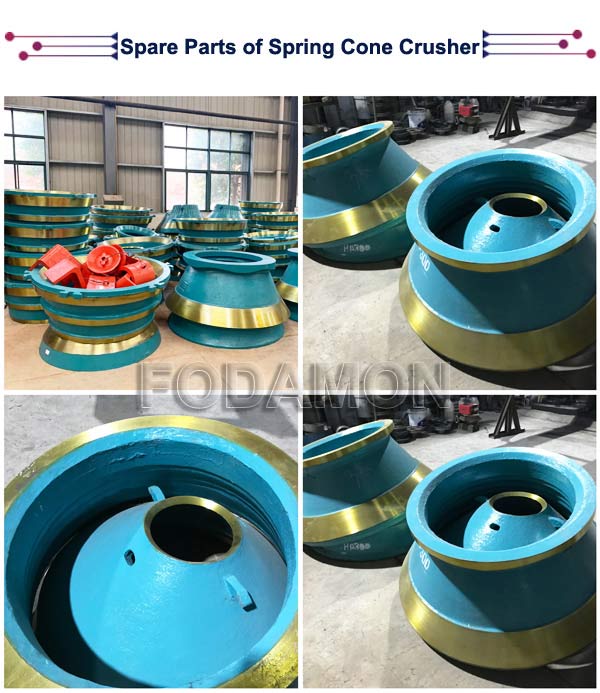 Spare parts of Cone Crusher