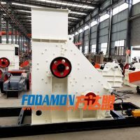 One-time forming without returning material fine crushing equipment