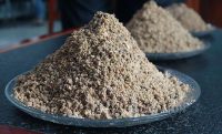 What is the standard for machine-made sand?