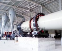 Rotary dryer for drying wet distiller’s grains
