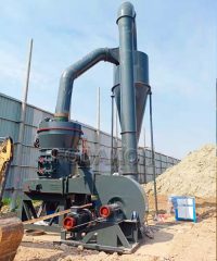 Effective maintenance method of bentonite Raymond mill