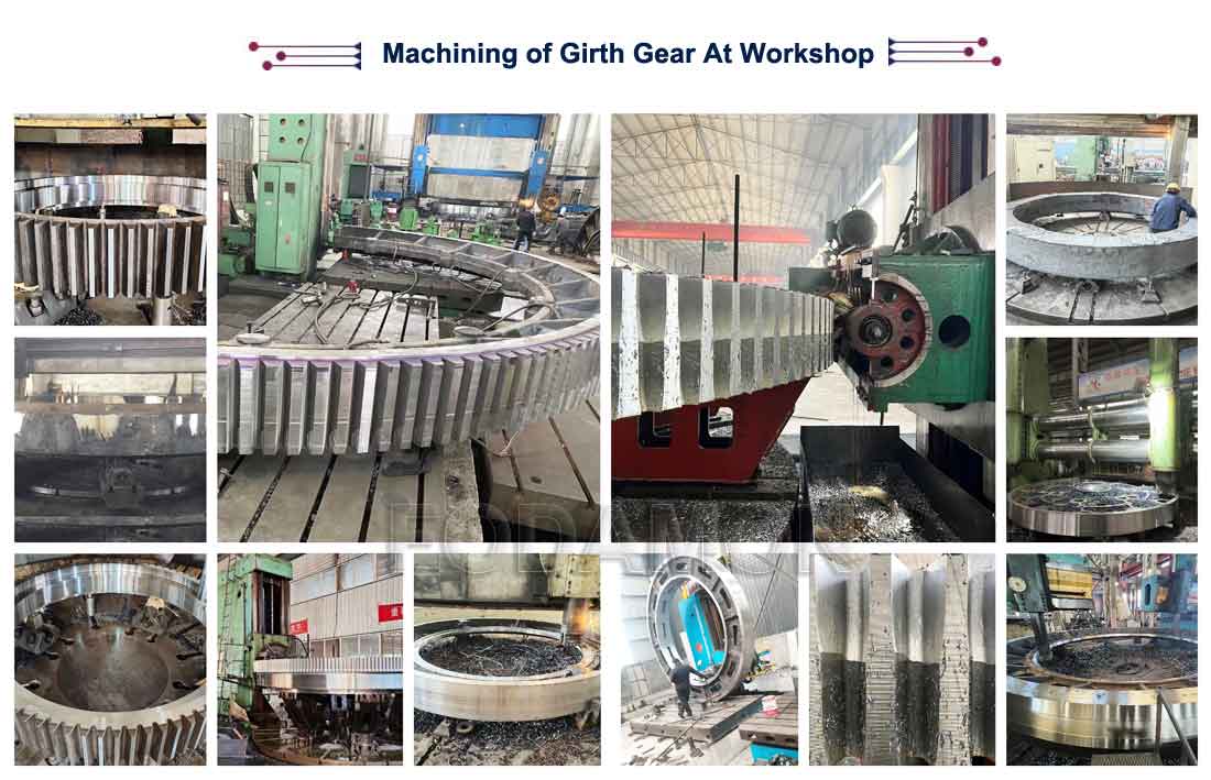 Machining Of Girth Gear